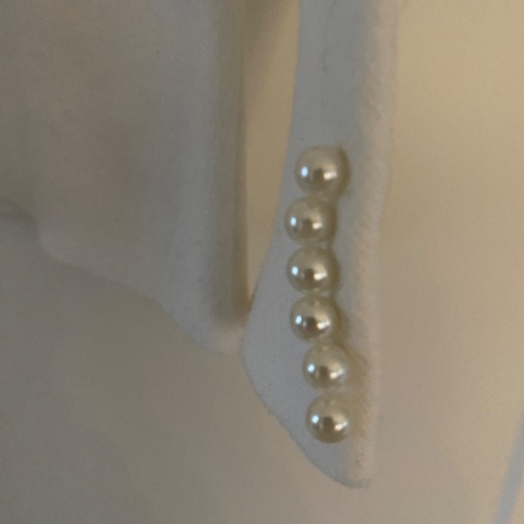 Ladies Angeleye Pearl Beaded Neckline Sweater - As New - Picture 5 of 7